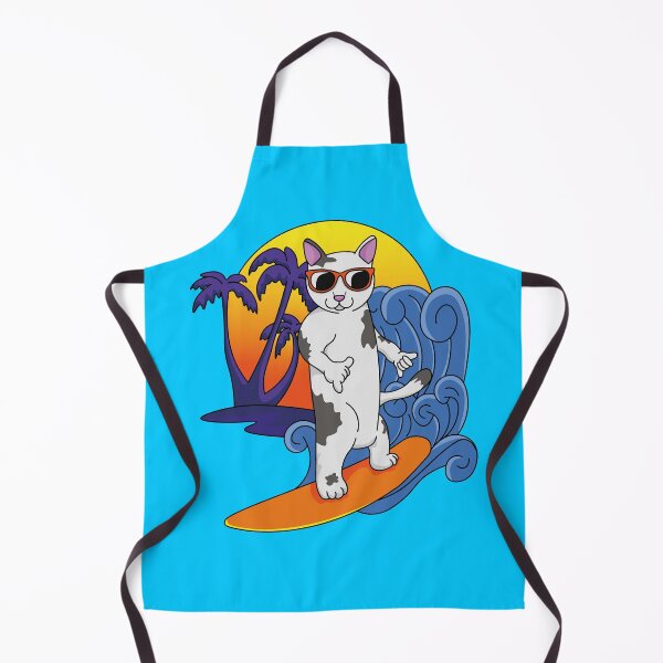 Item preview, Surfer Cat designed and sold by SOKOLIK-OK.