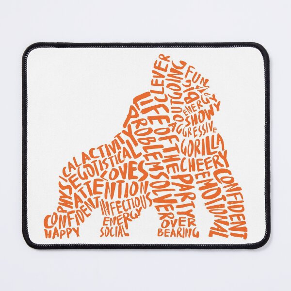 Item preview, Orange Gorilla Spirit Animal designed and sold by kjeppson.