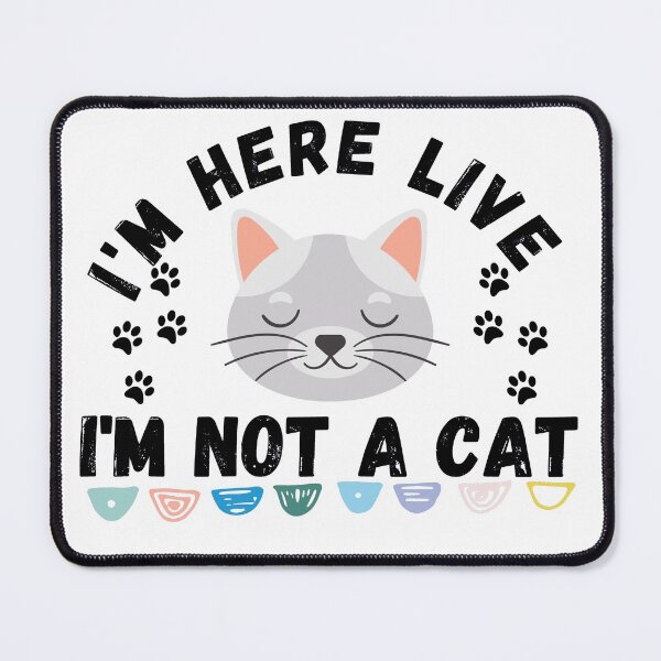 Item preview, I'm Here Live I'm Not A Cat. Funny Lawyer Kitten designed and sold by ronaldsonou.