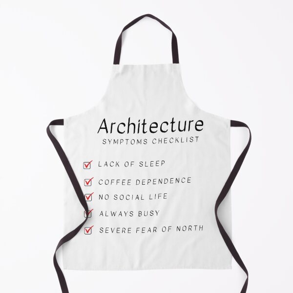 Item preview, Symptoms of an architecture student designed and sold by DrawingGhost.