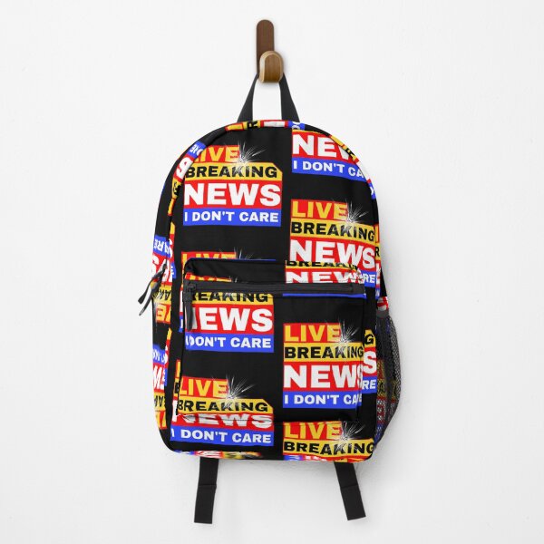 Item preview, breaking news i don't care designed and sold by lamond-creation.