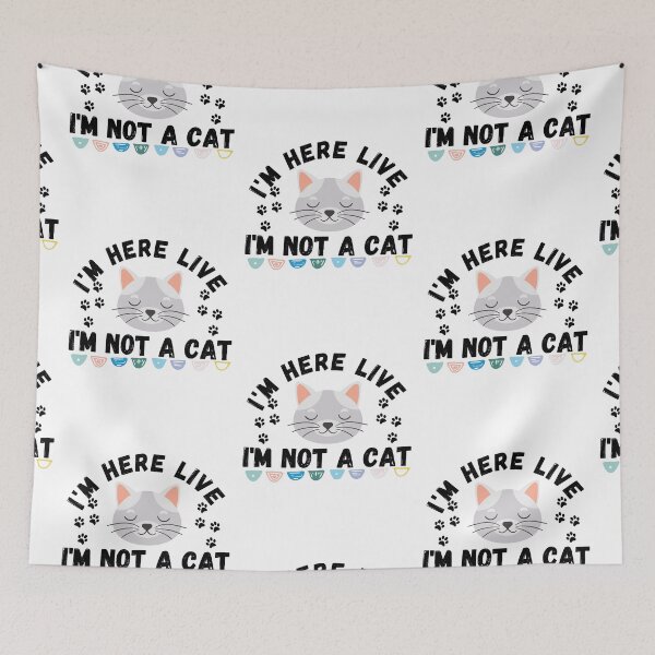 Item preview, I'm Here Live I'm Not A Cat. Funny Lawyer Kitten designed and sold by ronaldsonou.