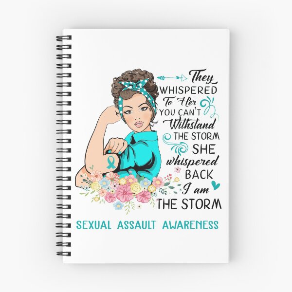 Item preview, I AM THE STORM SEXUAL ASSAULT AWARENESS designed and sold by Brad-FI.