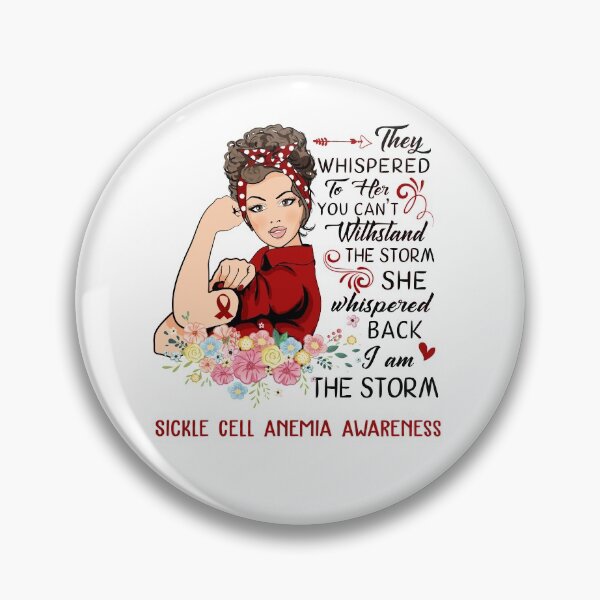 Item preview, I AM THE STORM SICKLE CELL ANEMIA AWARENESS designed and sold by Brad-FI.