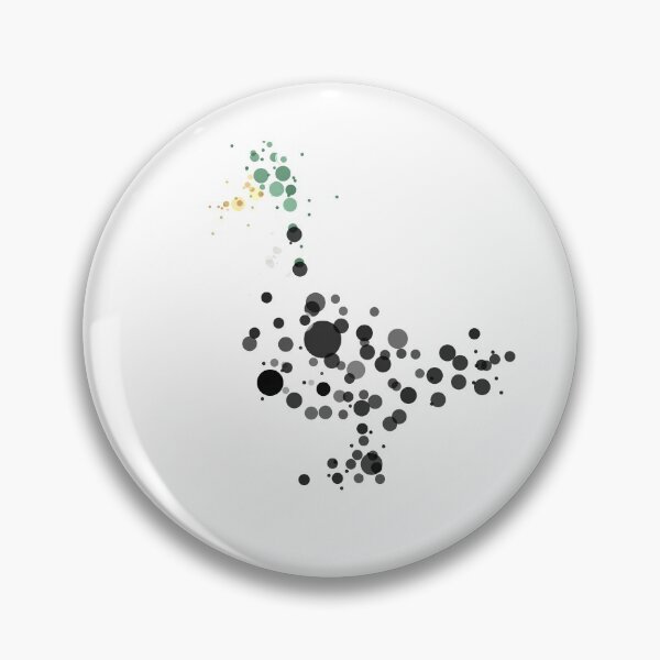 Item preview, Splotch Black Sweedish Duck designed and sold by Rjcham.