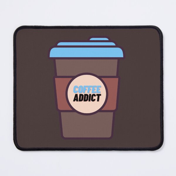 Item preview, Coffee Addict Disposable Blue and Brown Paper Cup designed and sold by BeeZBeez.