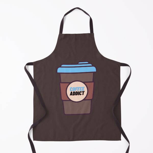 Item preview, Coffee Addict Disposable Blue and Brown Paper Cup designed and sold by BeeZBeez.