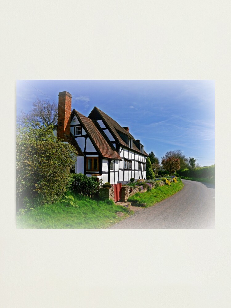 Alternate view of Chocolate Box Cottage (Vignetting Version) Photographic Print