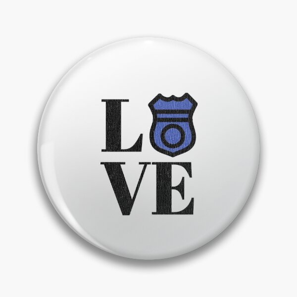 Item preview, Back the Blue | Vintage Police Badge Support Love designed and sold by ETIndustries.