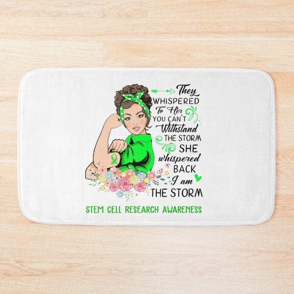 Item preview, I AM THE STORM STEM CELL RESEARCH AWARENESS designed and sold by Brad-FI.