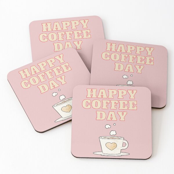 Item preview, HAPPY COFFEE DAY designed and sold by tnwbank.