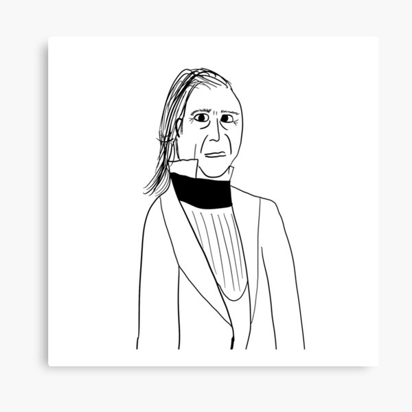 Poorly Drawn James K. Polk Canvas Print