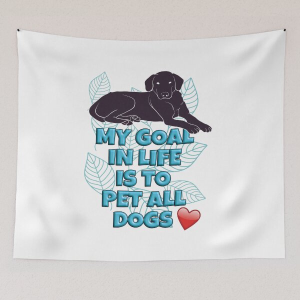 Item preview, My Goal Is To Pet All Dogs designed and sold by Gaelashirts.