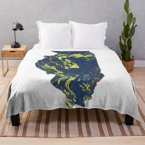 Item preview, Abstract Illinois State designed and sold by doodle-mittens.