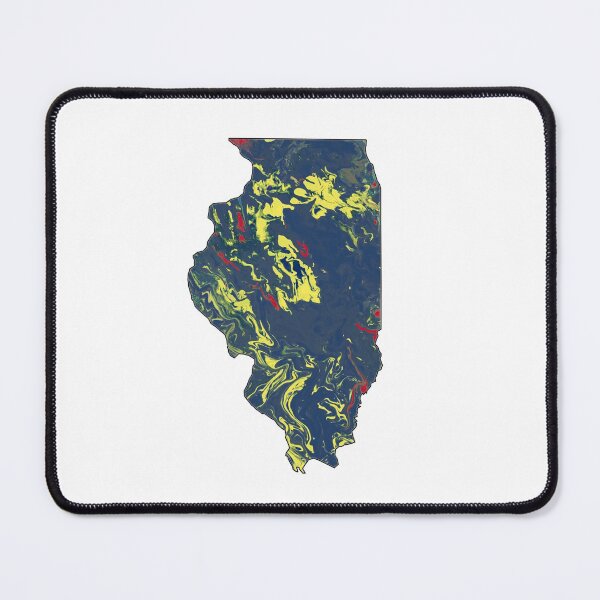 Item preview, Abstract Illinois State designed and sold by doodle-mittens.