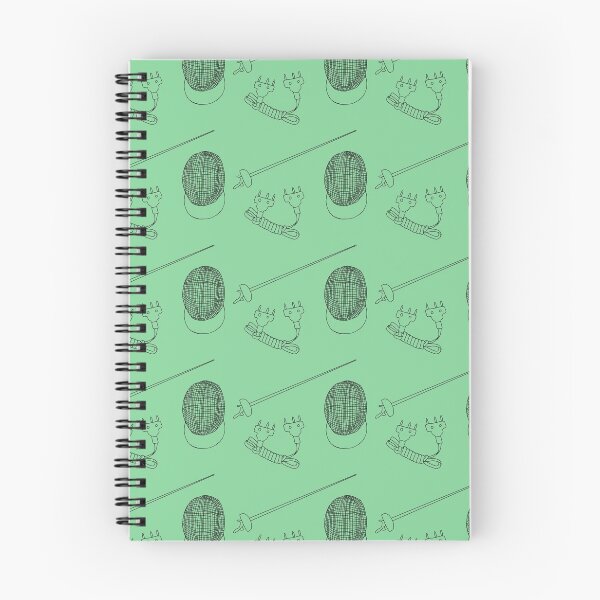 Item preview, Epee Fencing pattern in Green designed and sold by Kat Iti.