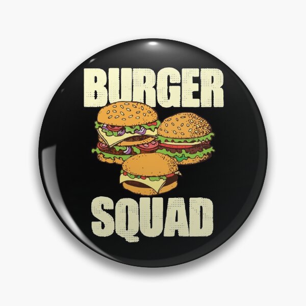 Item preview, Burger & Squad Funny Hamburger Cheeseburger Day designed and sold by Dressed For  Duty.