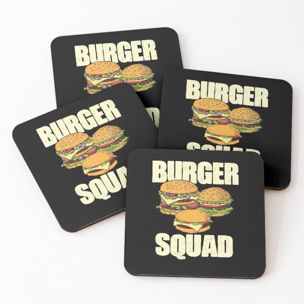 Item preview, Burger & Squad Funny Hamburger Cheeseburger Day designed and sold by Dressed For  Duty.