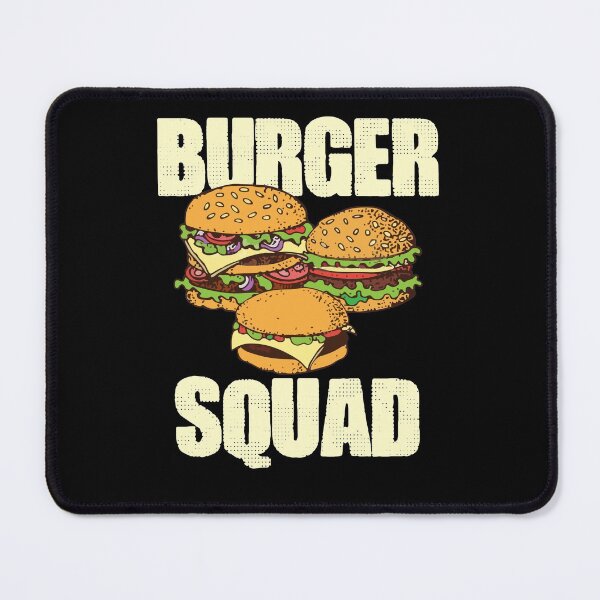 Item preview, Burger & Squad Funny Hamburger Cheeseburger Day designed and sold by Dressed For Duty.