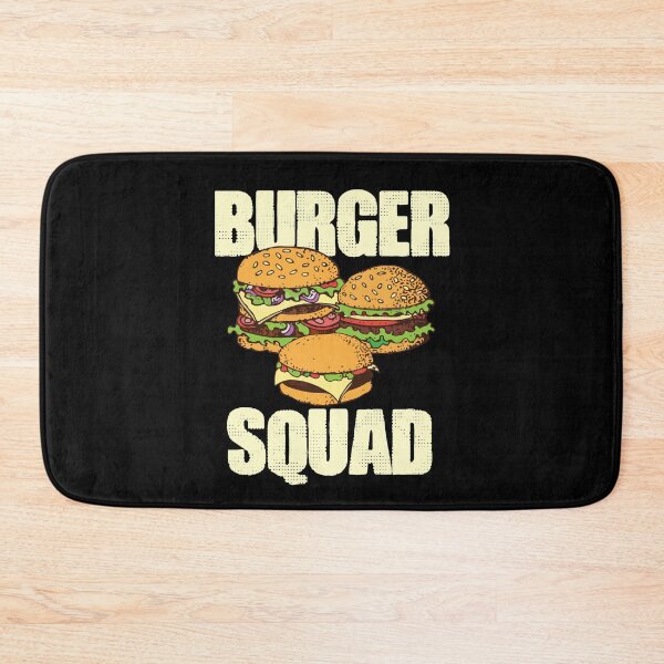 Item preview, Burger & Squad Funny Hamburger Cheeseburger Day designed and sold by Dressed For  Duty.