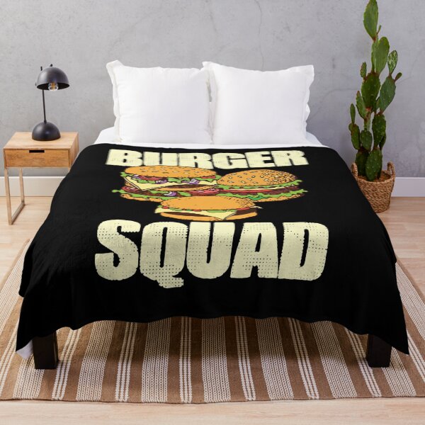 Item preview, Burger & Squad Funny Hamburger Cheeseburger Day designed and sold by Dressed For  Duty.