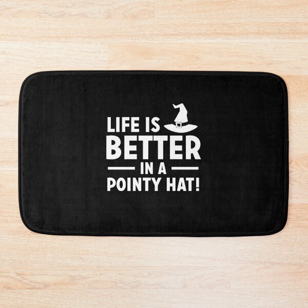 Item preview, Life is better in a pointy hat designed and sold by Zexten.