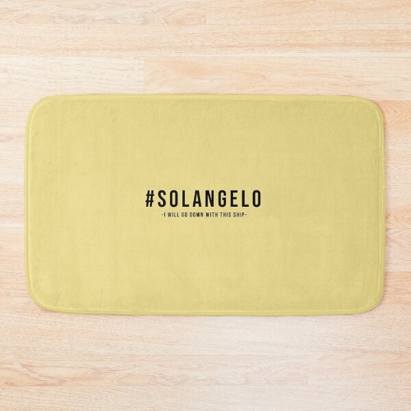 Item preview, PJO Solangelo I wil go down with this ship Solangelo Nico Di angelo Will solace designed and sold by MultiFandomFan.