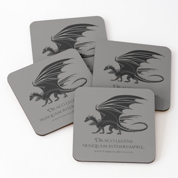 Item preview, Never Interrupt a Reading Dragon designed and sold by Thinklings.