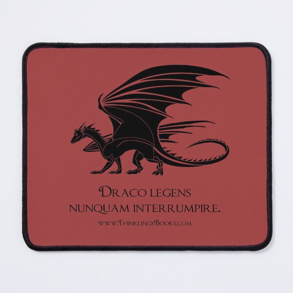 Item preview, Never Interrupt a Reading Dragon designed and sold by Thinklings.