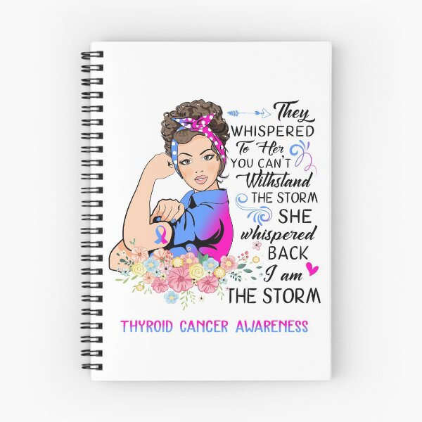 Item preview, I AM THE STORM Thyroid Cancer AWARENESS designed and sold by Brad-FI.
