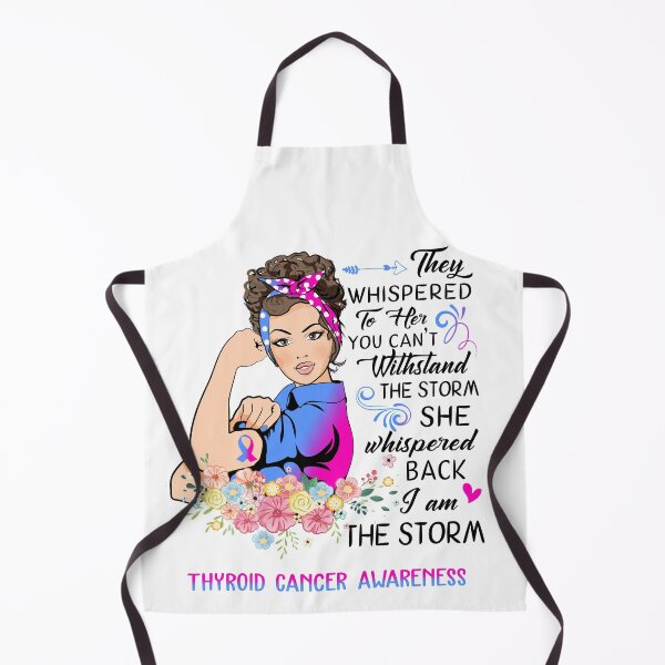 Item preview, I AM THE STORM Thyroid Cancer AWARENESS designed and sold by Brad-FI.