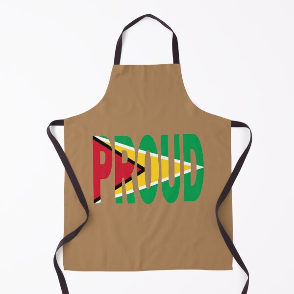 Item preview, Guyana Flag Design in The Word Proud - Guyanese - Soca Mode designed and sold by Soca-Mode.