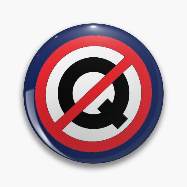 No Q Anon Pin