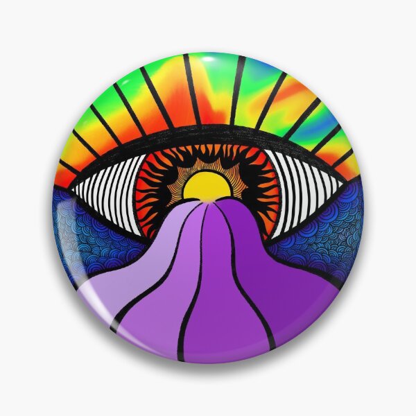 Item preview, trippy eye  designed and sold by beenplantedart.