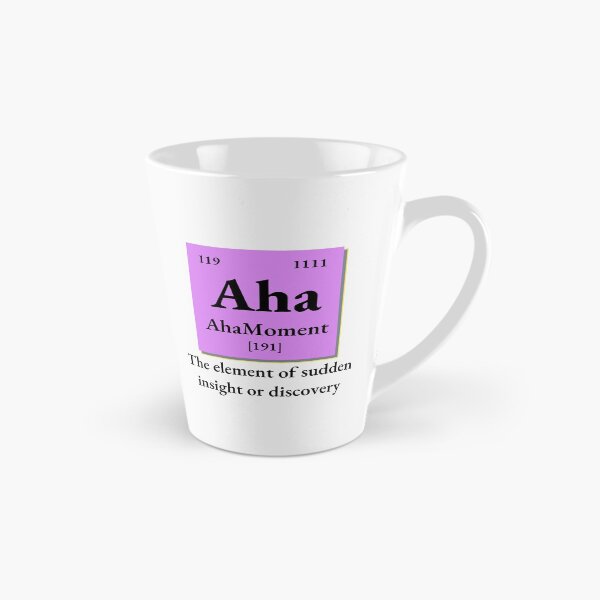Artikelvorschau, Aha-Moment, Chemieelement, Periodensystem, Geschenk für Chemiker, Chemie lustig entworfen und verkauft von 732Studio.