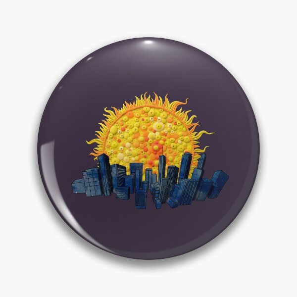 Item preview, Modern City Buildings And Plasticine Sunset designed and sold by Chubuter.