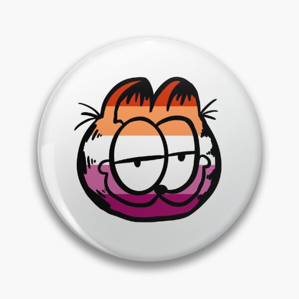 Item preview, Orgullo lesbiano Garfield designed and sold by Peppermint T.E.A..