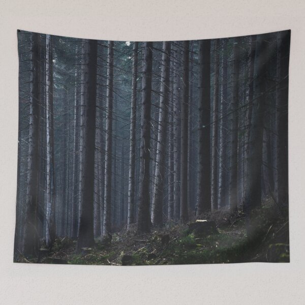 Item preview, Moody Dark Forest in Misty Mountains of Czech designed and sold by Danny Wanders.