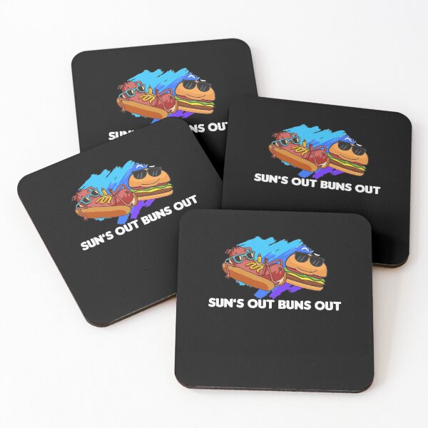 Item preview, Sun's Out Buns Out Hotdog And Cheeseburger Day Summer designed and sold by Dressed For  Duty.