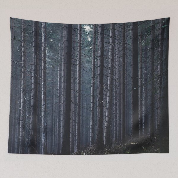 Item preview, Moody Dark Forest in Misty Mountains of Czech designed and sold by Danny Wanders.