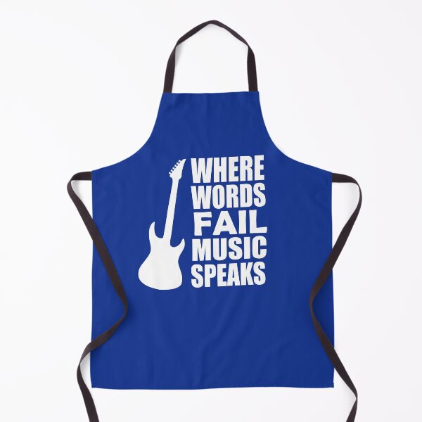 Item preview,  Where Words Fail Music Speaks Music Quote designed and sold by DesignHouse07.