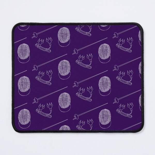 Item preview, Epee Fencing Pattern in Indigo designed and sold by Kat Iti.