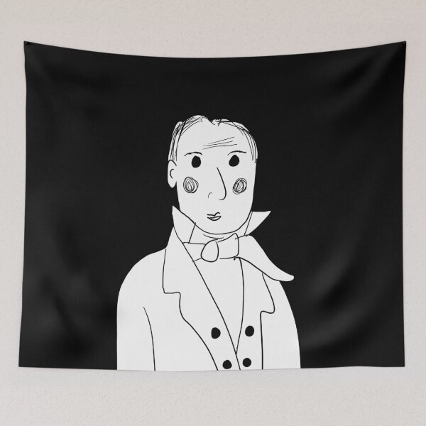 Item preview, Poorly Drawn James Buchanan designed and sold by eesienk.