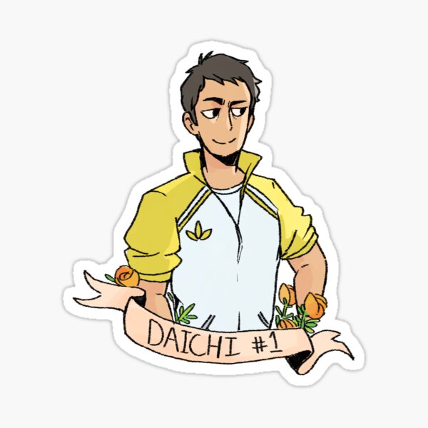 "sawamura daichi" Sticker for Sale by SiennaNo | Redbubble