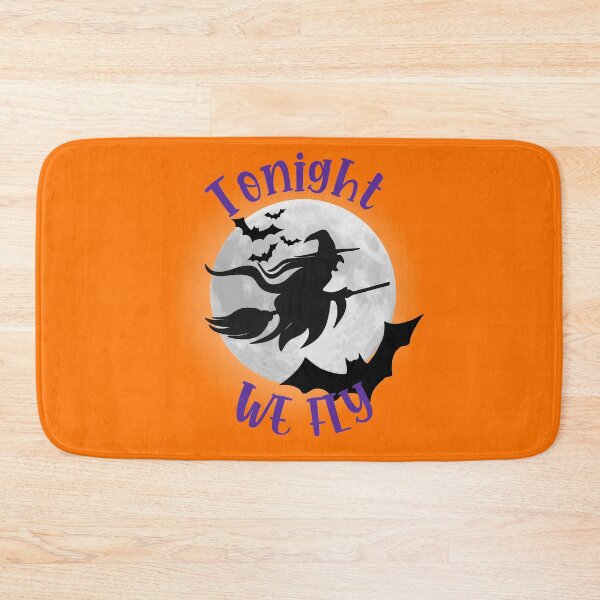 Item preview, Tonight We Fly Funny Witch Halloween Quote designed and sold by Benomi.