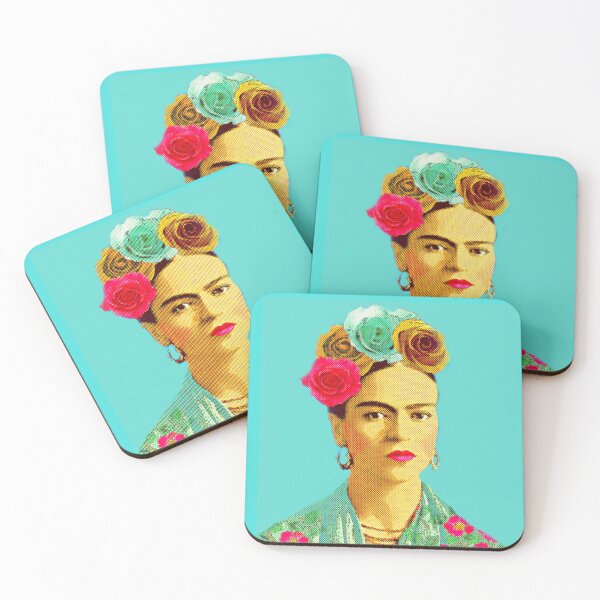 Item preview, Frida Kahlo Aqua designed and sold by FridaArtGallery.