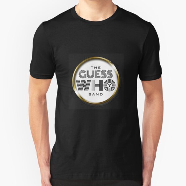 the guess who band t shirts