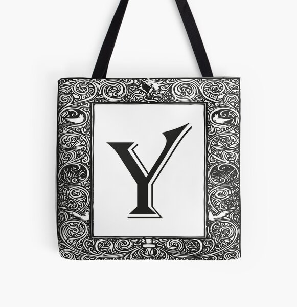 Vintage Monogram, Letter W, Black and White,  Tote Bag for Sale by  EclecticAtHeART