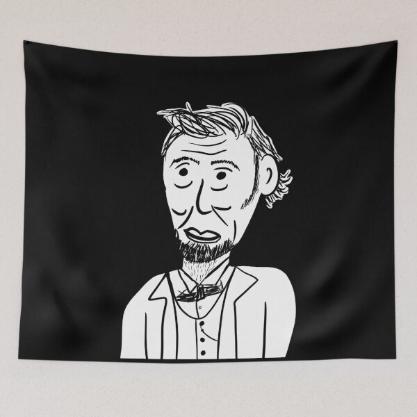 Item preview, Poorly Drawn Abraham Lincoln designed and sold by eesienk.