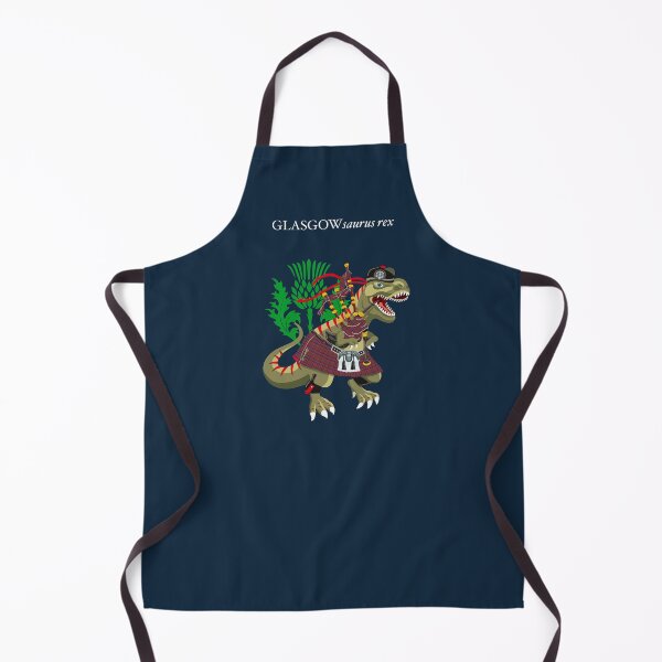 Item preview, Clanosaurus Rex GLASKOWsaurus rex Glasgow Scotland Ireland Plaid Family Tartan designed and sold by Lisa Rotenberg.